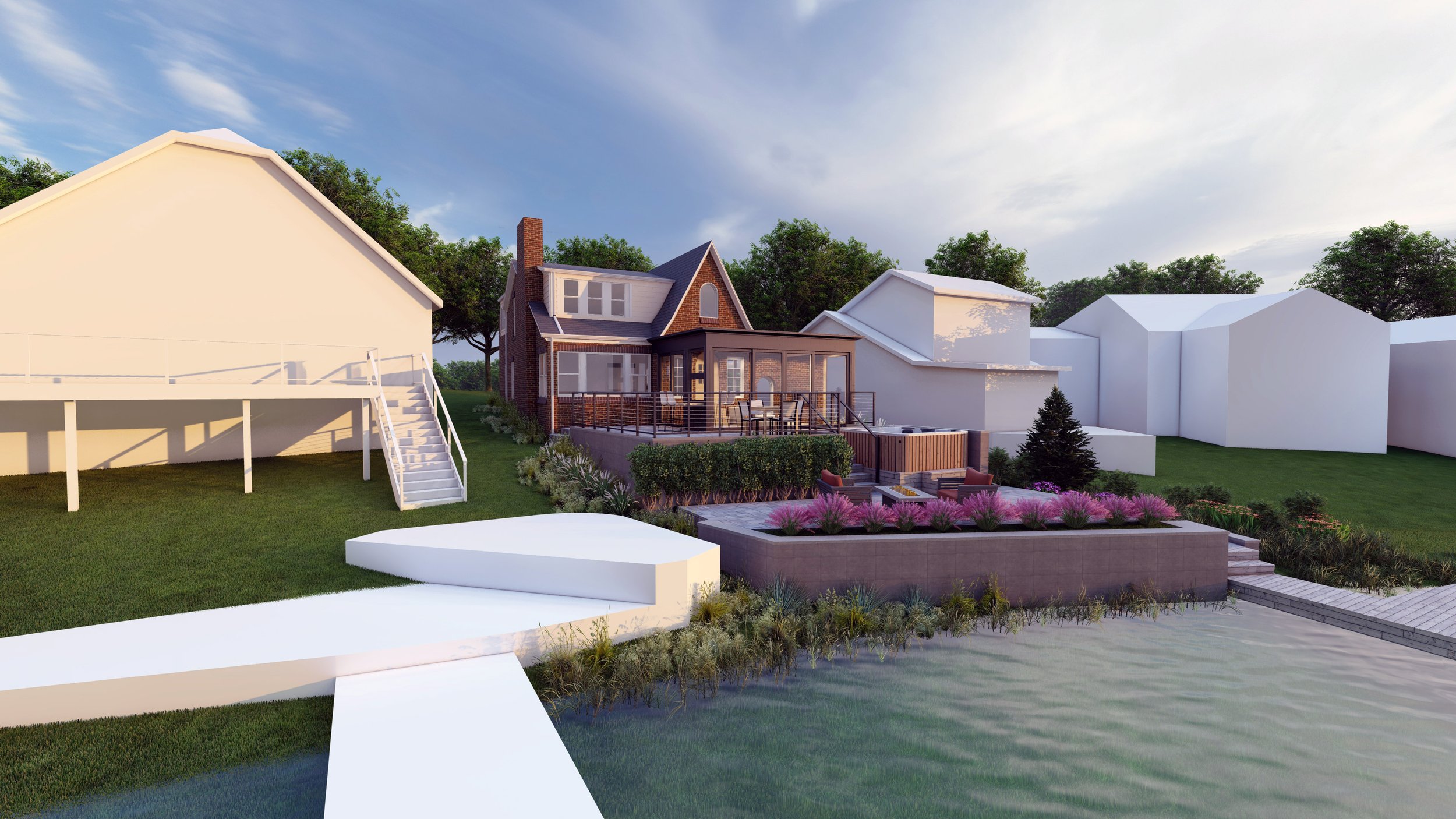 Portage Lakes Home Addition — primary project image