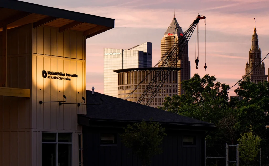 ohio city farm pavilion — project view 3