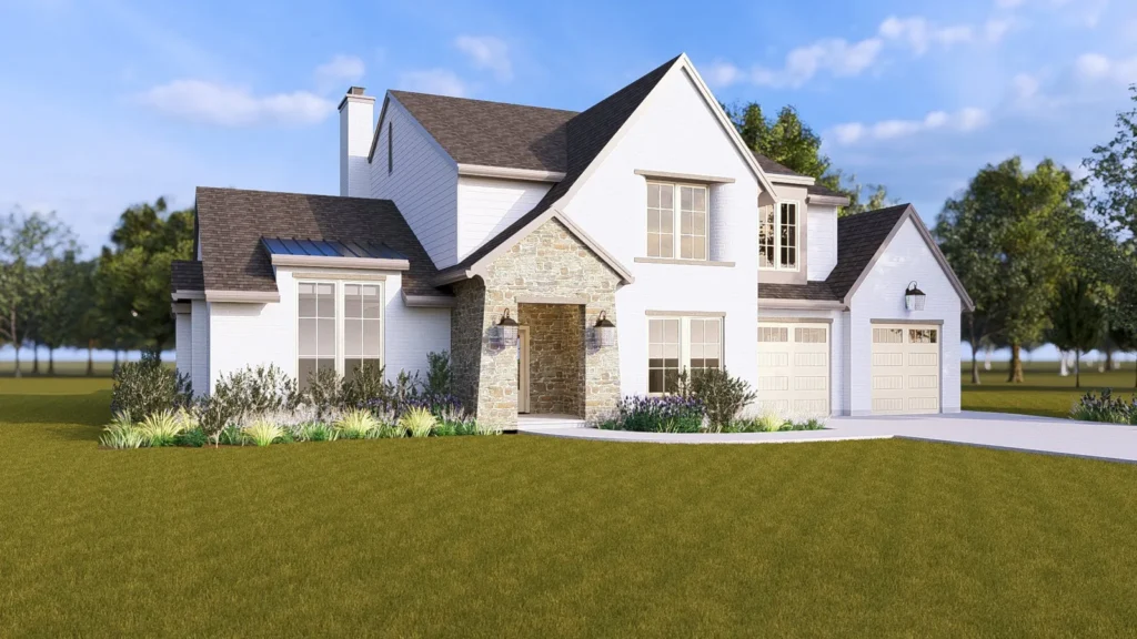 Bay Village New Home — project view 1